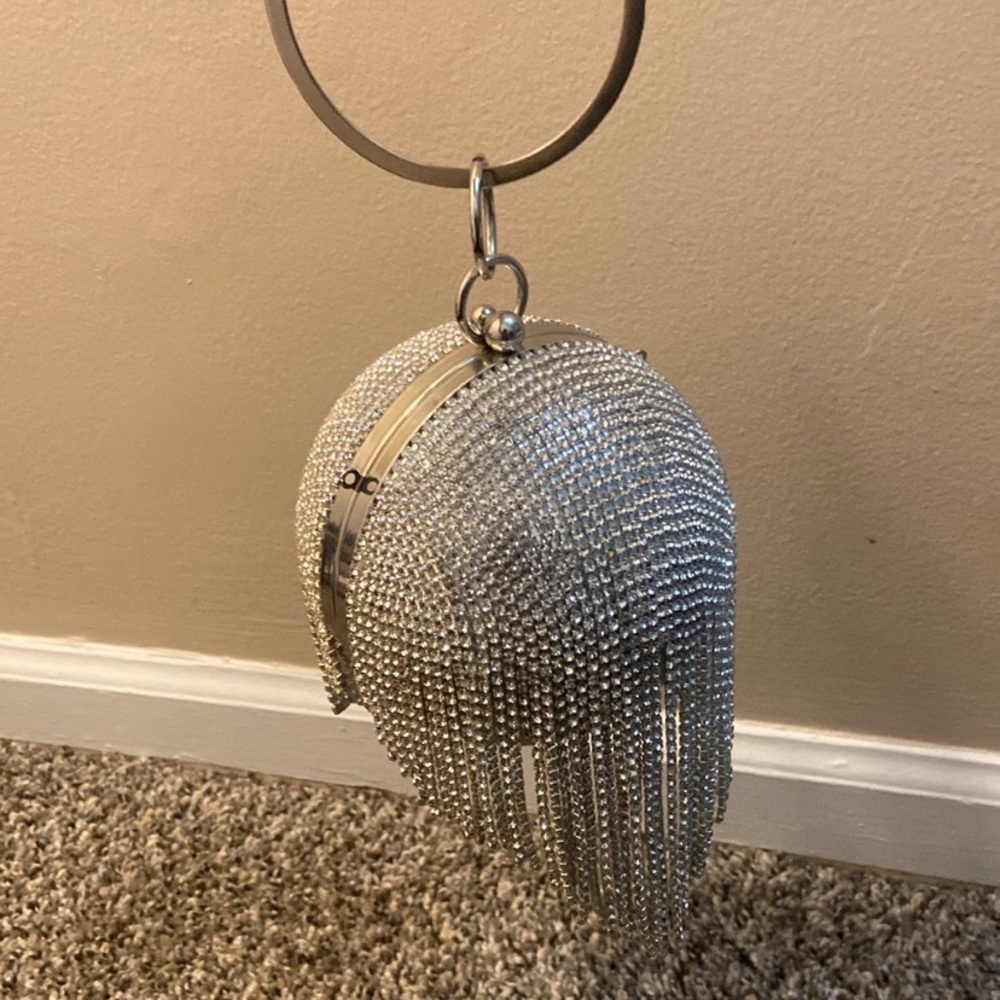 Silver purse